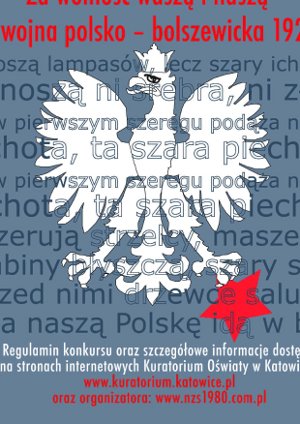 Za waszą wolność i naszą - wojna polsko-bolszewicka 1920 - plakat