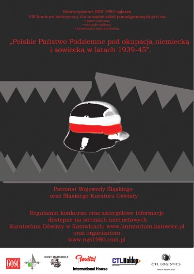 Polskie Państwo Podziemne pod okupacją niemiecką i sowiecką w latach 1939-45. - plakat